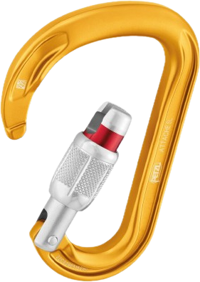 Mousqueton jaune de Cord'up